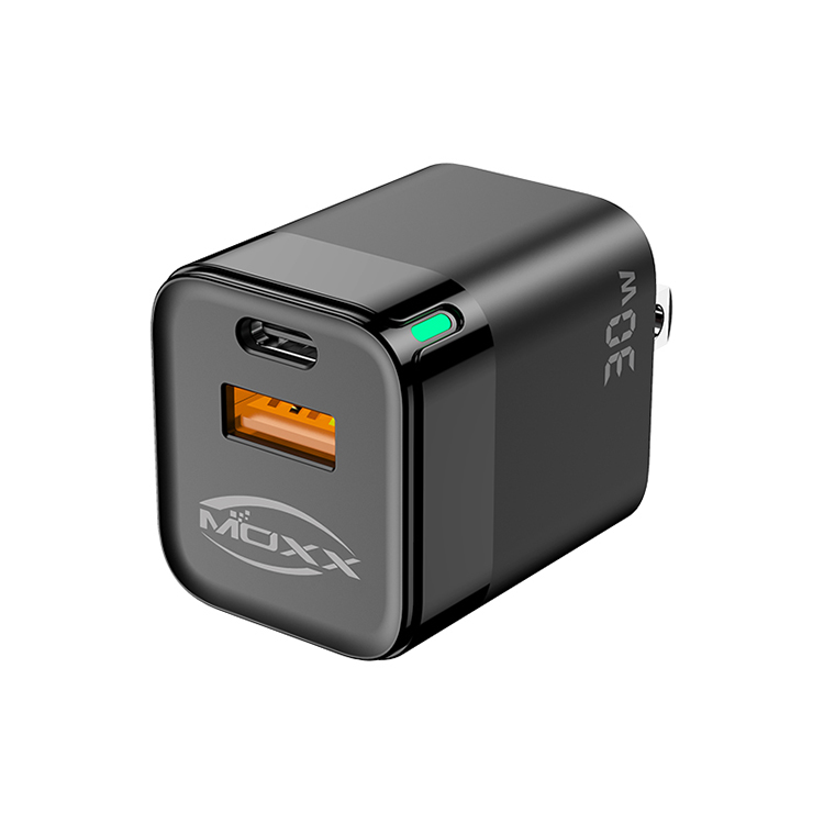 MOXX 30W Power USB & PD GAN Adapter