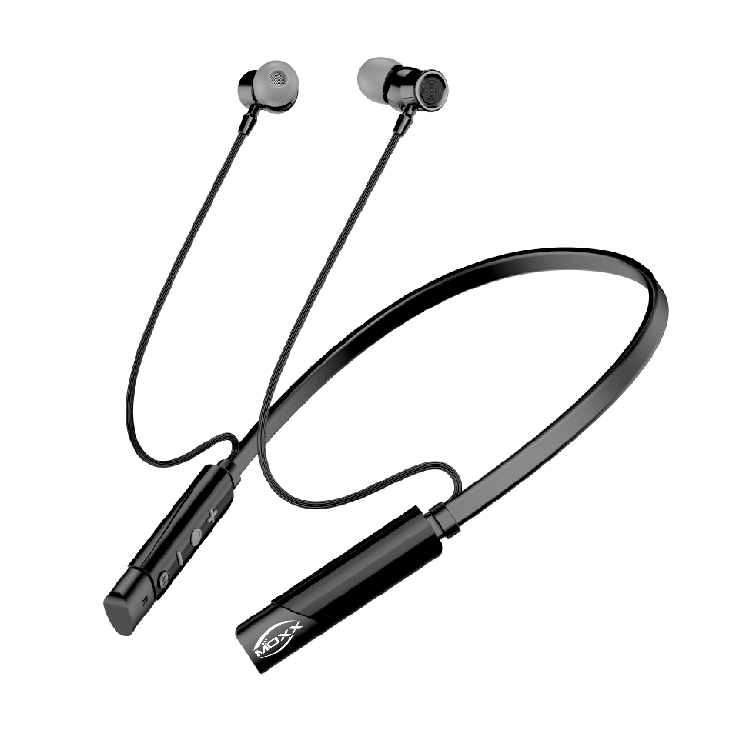 MOXX Metal Wireless BT Neckband [MN200] | 35 Hours Music Time